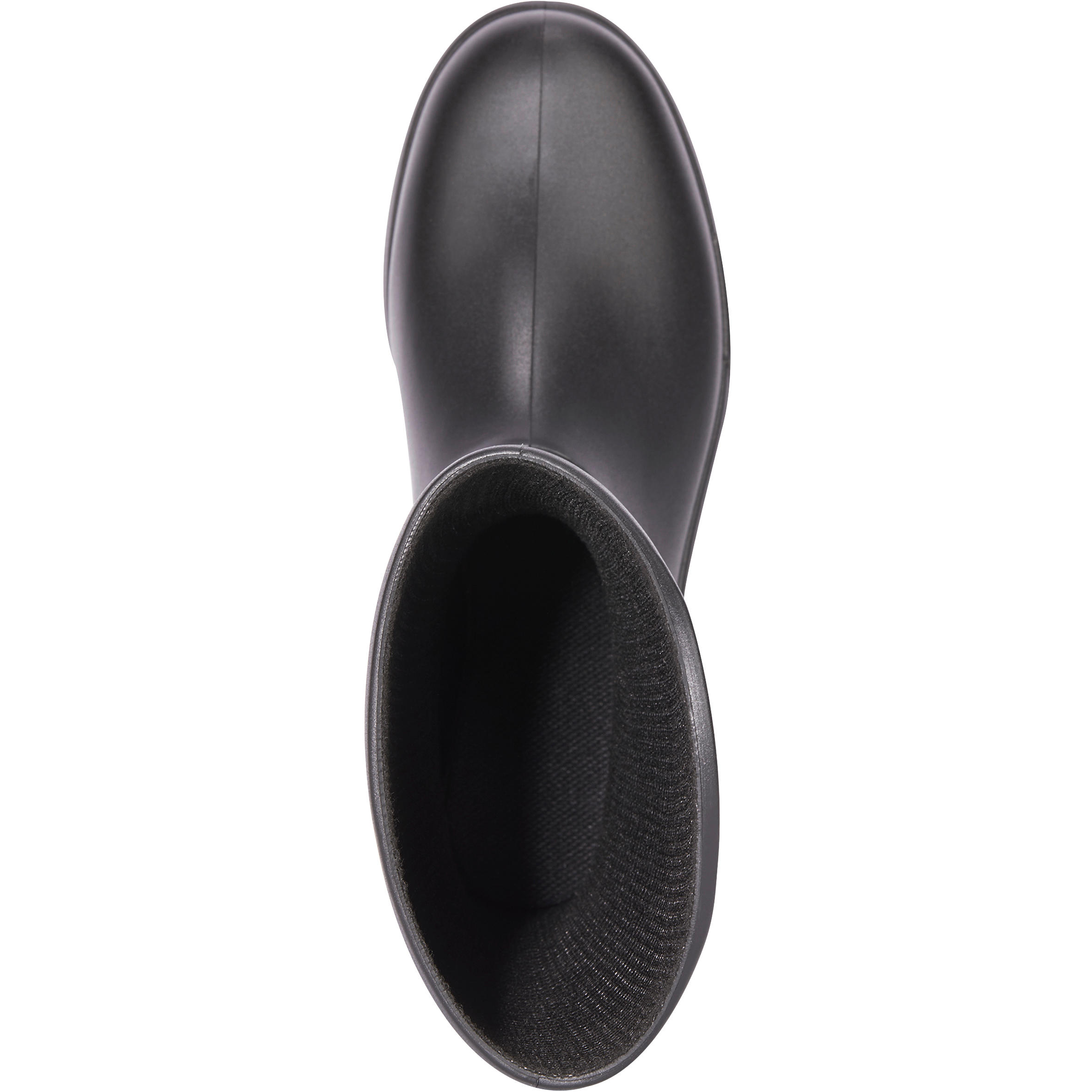 Bottes d'équitation enfant - 100 noir - FOUGANZA