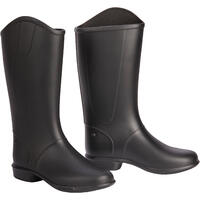 Bottes équitation Enfant - 100 noires