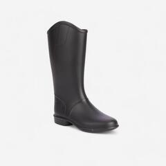Bottes équitation HKM Meghan - Cuir Doublure Polaire - Tige Genou