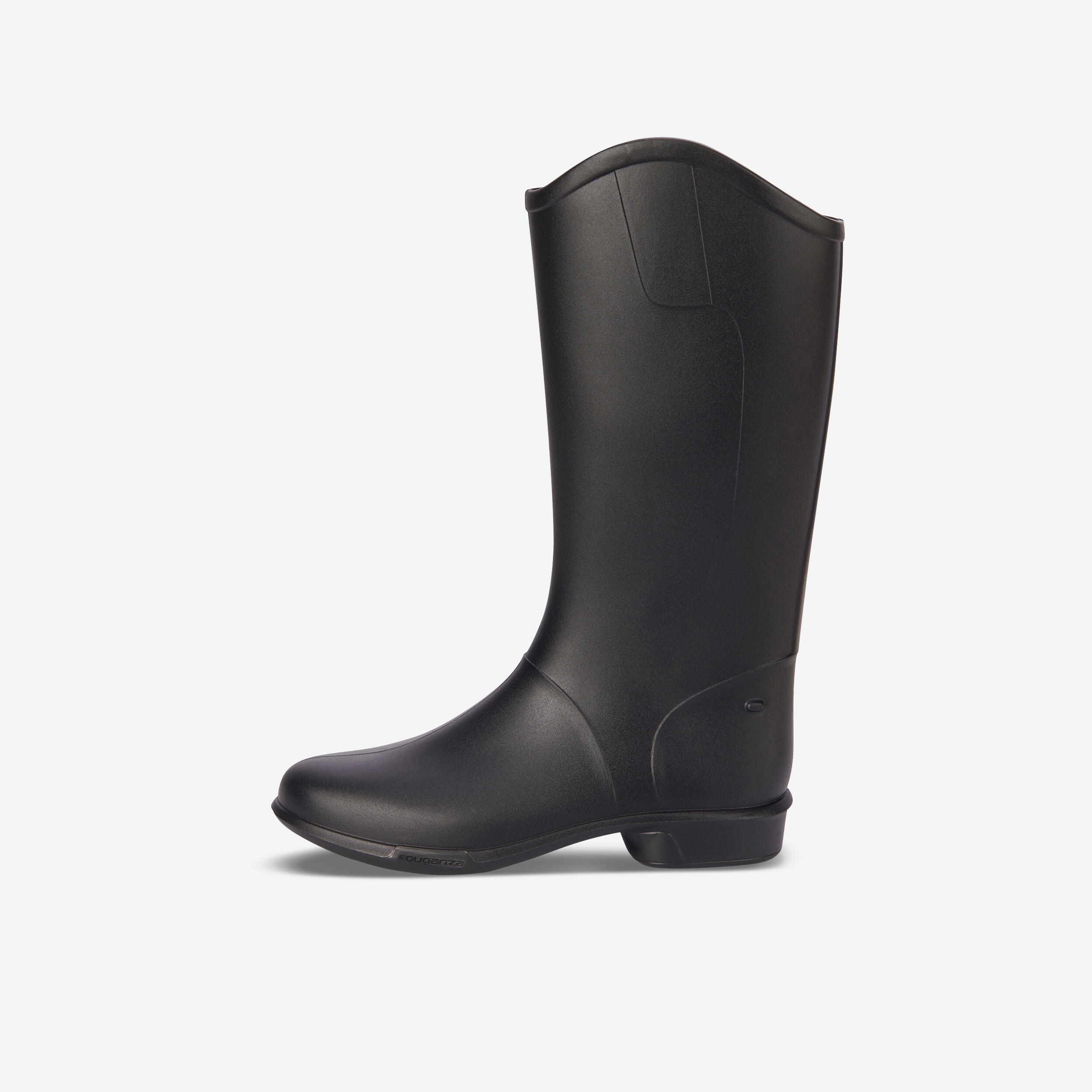 bottes équitation enfant - 100 noires - fouganza