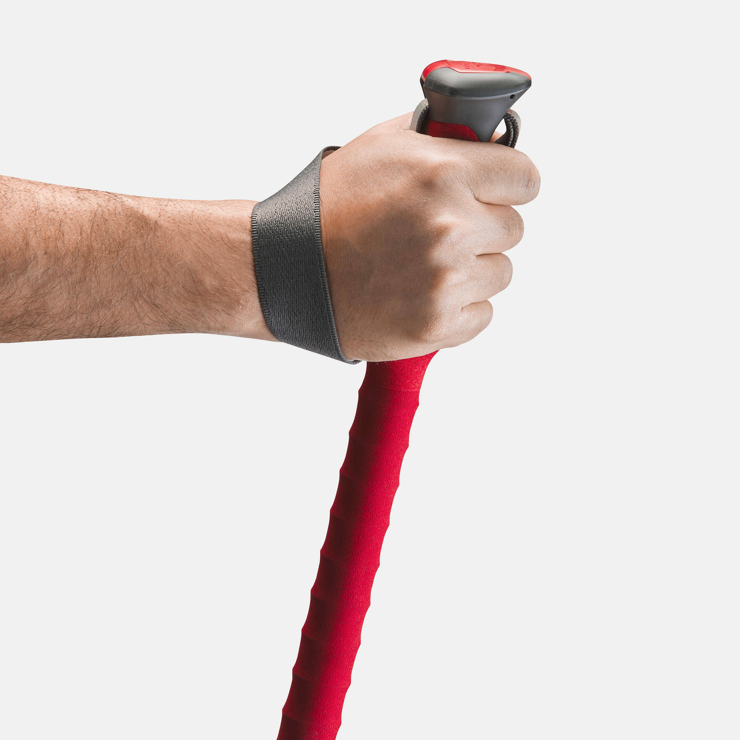1 Hiking pole - Quechua SH500 All season red - -  5