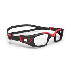 Monture pour Lunettes de natation 500 SELFIT Taille L Noir Rouge