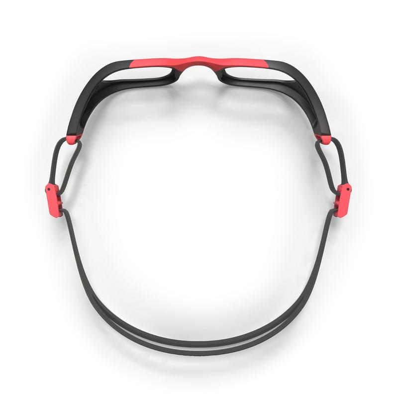 กรอบแว่นตาว่ายน้ำรุ่น 500 SELFIT ขนาด L (สีดำ/แดง)