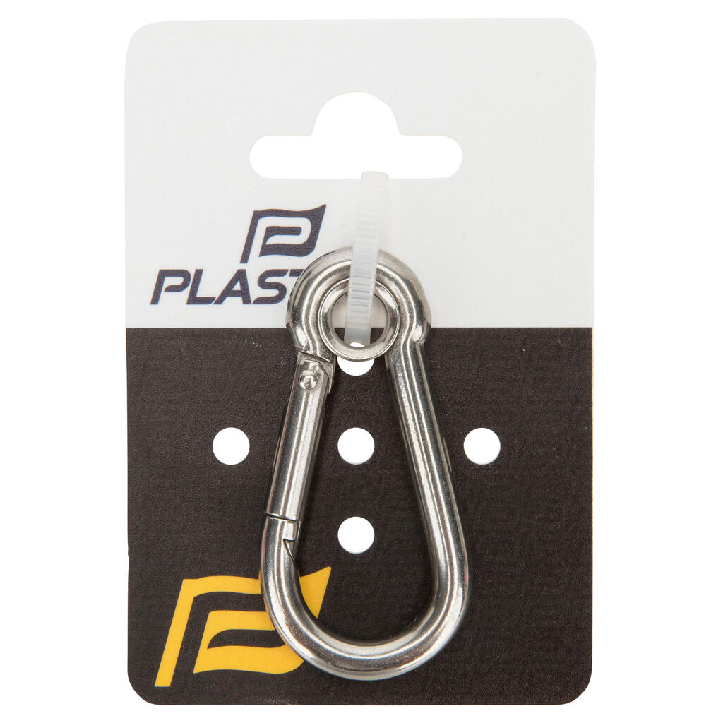 6mm stainless steel sailing eye snap hook