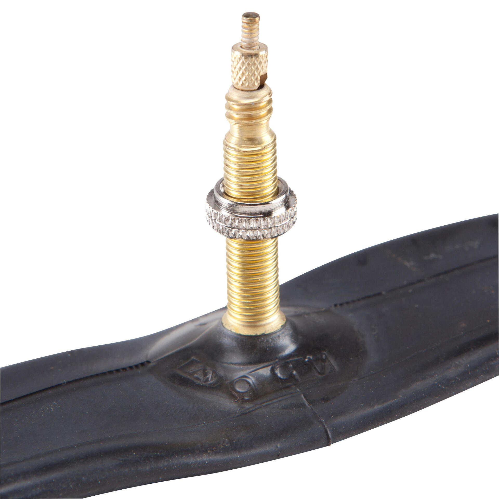 Hybrid City Bike Inner Tube Btwin 700 X 35-45C Presta Black