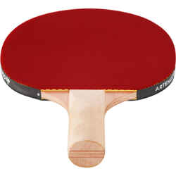 Small Indoor Table Tennis Set PPR 100 with 2 Bats and 3 Balls