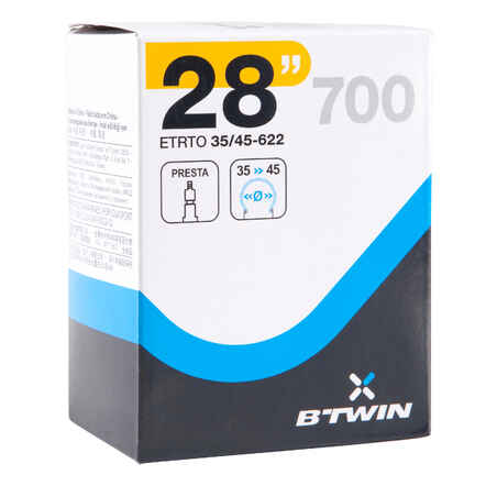 700x35-45 Bike Inner Tube - Presta