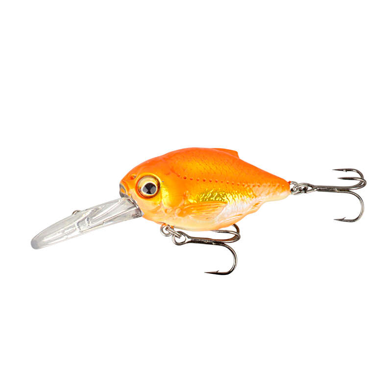 NO BRAND 3D CRUCIAN CRANK 46 GOLDFISH PREDATOR FISHING...