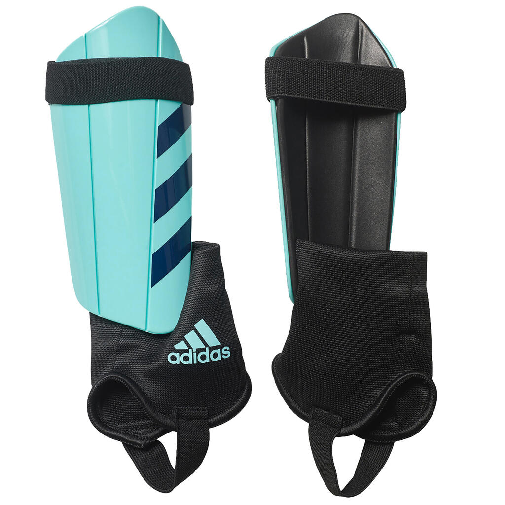 Ghost Club Adult Football Shin Pads - Black/Yellow