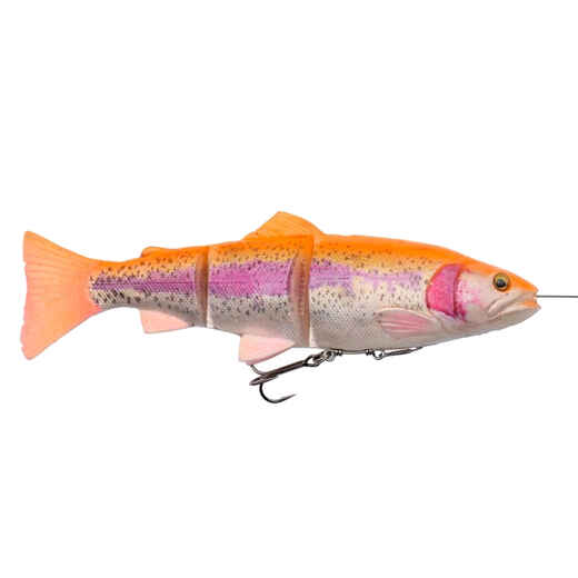 
      4D LINE THRU TROUT 15CM GOLDEN ALBINO PREDATOR FISHING LURE
  