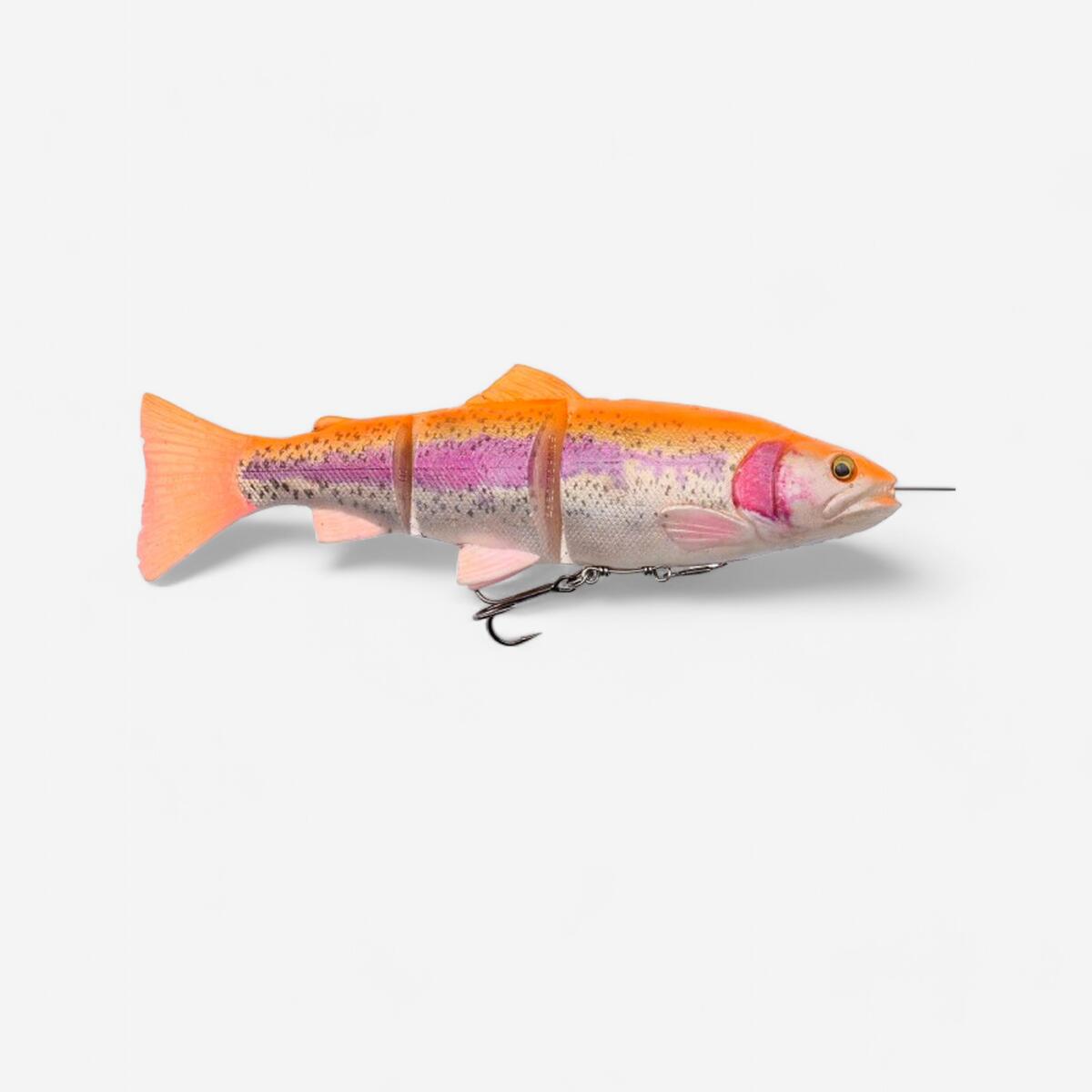 LEURRE PÊCHE DES CARNASSIERS 4D LINE THRU TROUT 15CM GOLDEN ALBINO