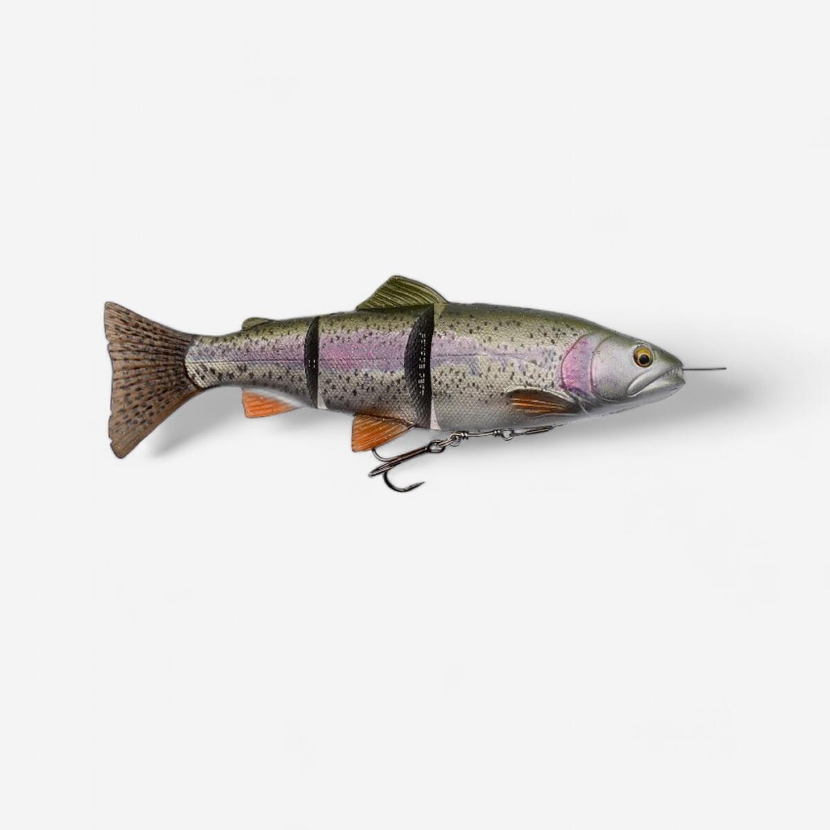 LEURRE PÊCHE DES CARNASSIERS 4D LINETHRU TROUT 15CM RAINBOW