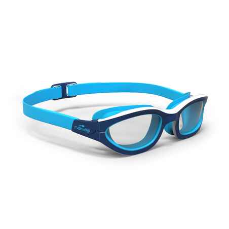 100 EASYDOW Swimming Goggles, Size S - Blue White