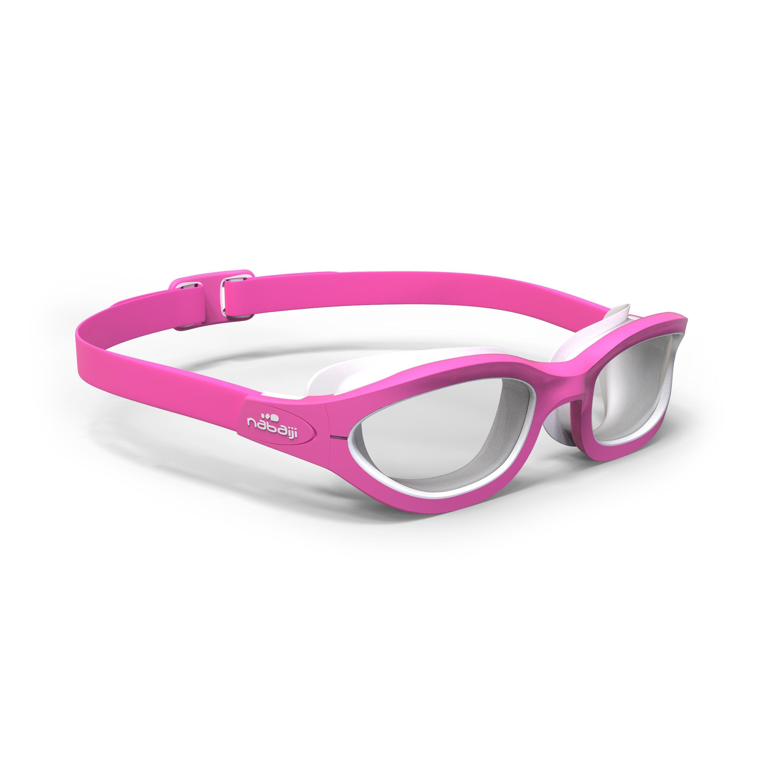 100 pink goggles