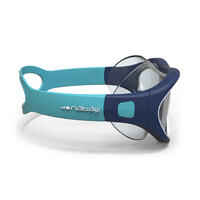 100 SWIMDOW Swimming Mask, Size L Blue White