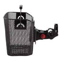 Kids' Metal Bike Basket - Black