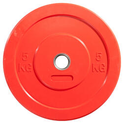 DISQUE BUMPER 5KG ROUGE
