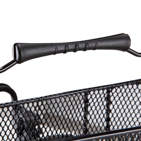 Kids' Metal Bike Basket - Black