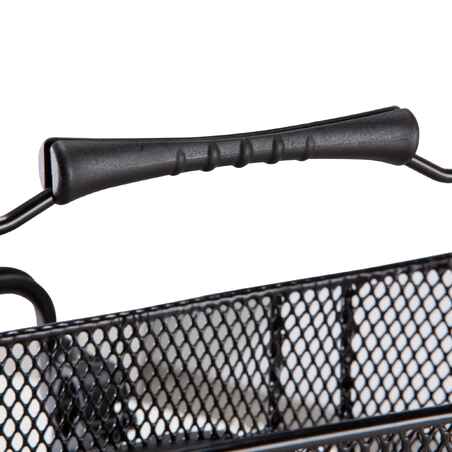 Kids' Metal Bike Basket - Black