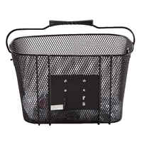 Kids' Metal Bike Basket - Black