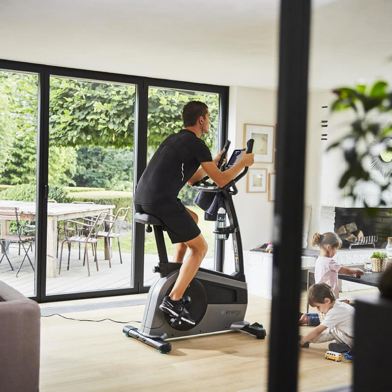 E Energy Kondisyon Bisikleti Domyos E Connected Uygulamasiyla Uyumlu Domyos By Decathlon