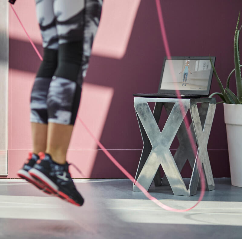 jumping rope