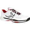Pánska tenisová obuv TS990 bielo-čierno-červená