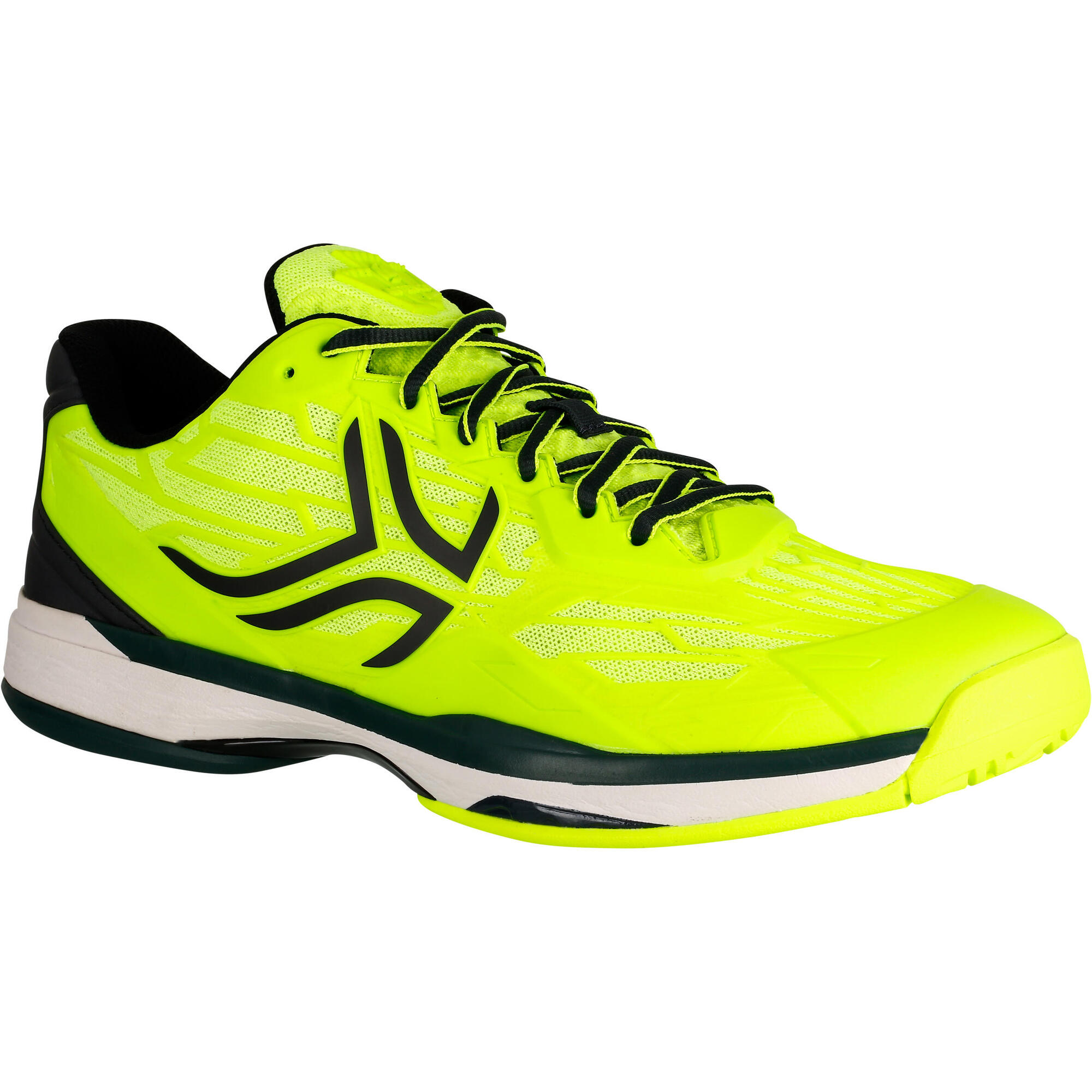 TS990 Multicourt Tennis Shoes Neon Yellow artengo