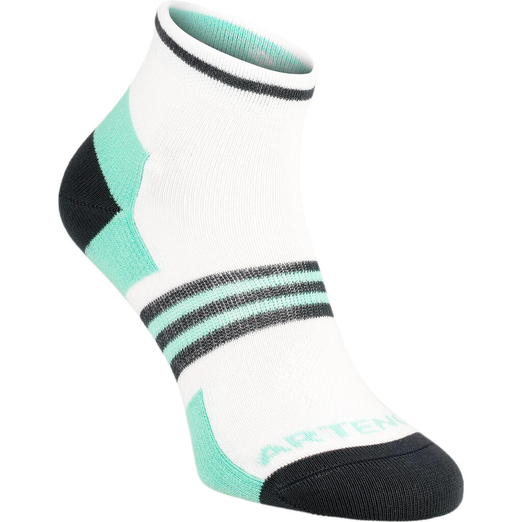 Tennissocken 3er-Pack - RS 160 weiss mit Motiven