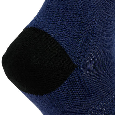 Дитячі високі шкарпетки 160 для тенісу, 3 пари - Темно-сині