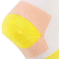 RS 160 Junior High Sports Socks Tri-Pack - Pink/Yellow