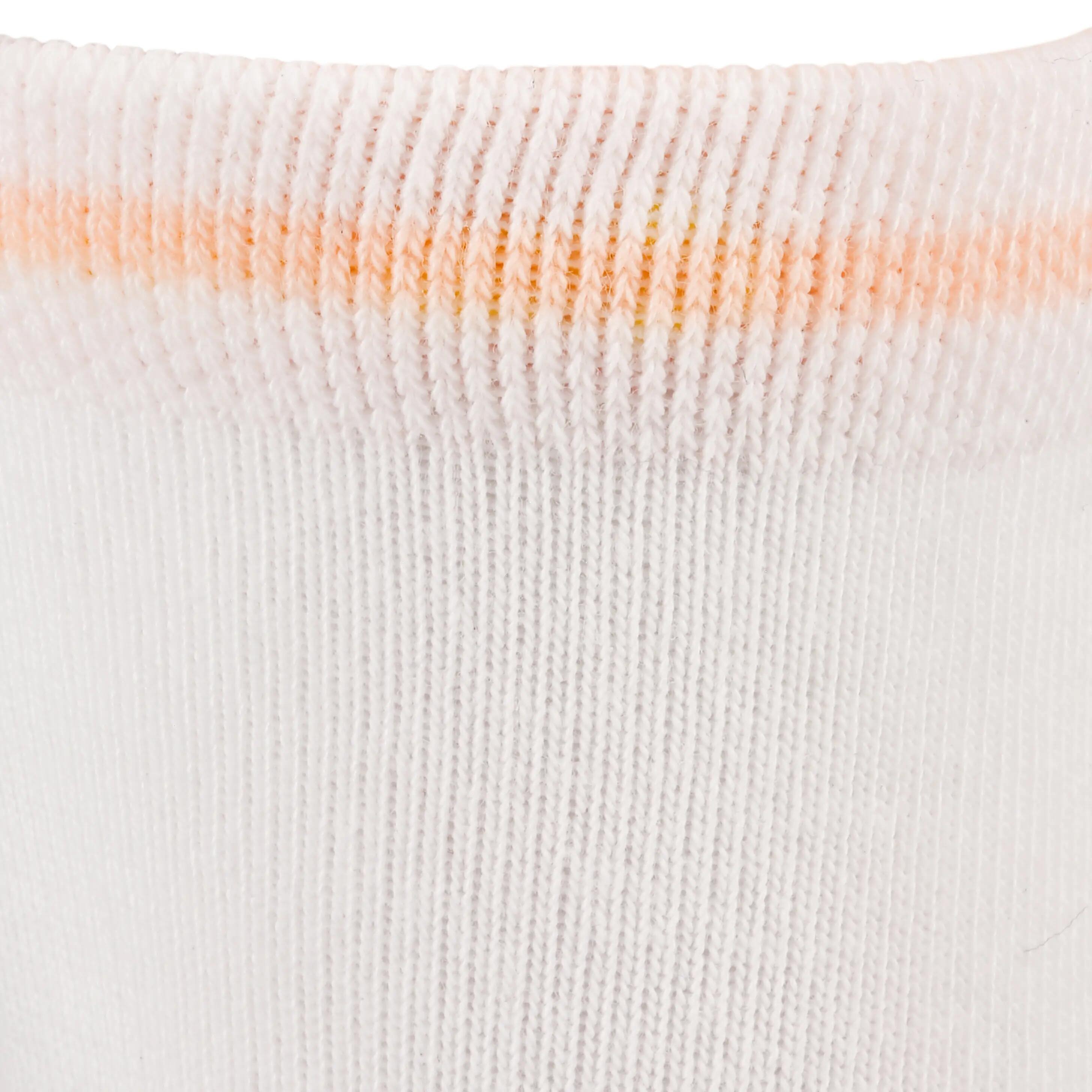 RS 160 Junior High Sports Socks Tri-Pack - Pink/Yellow 8/9