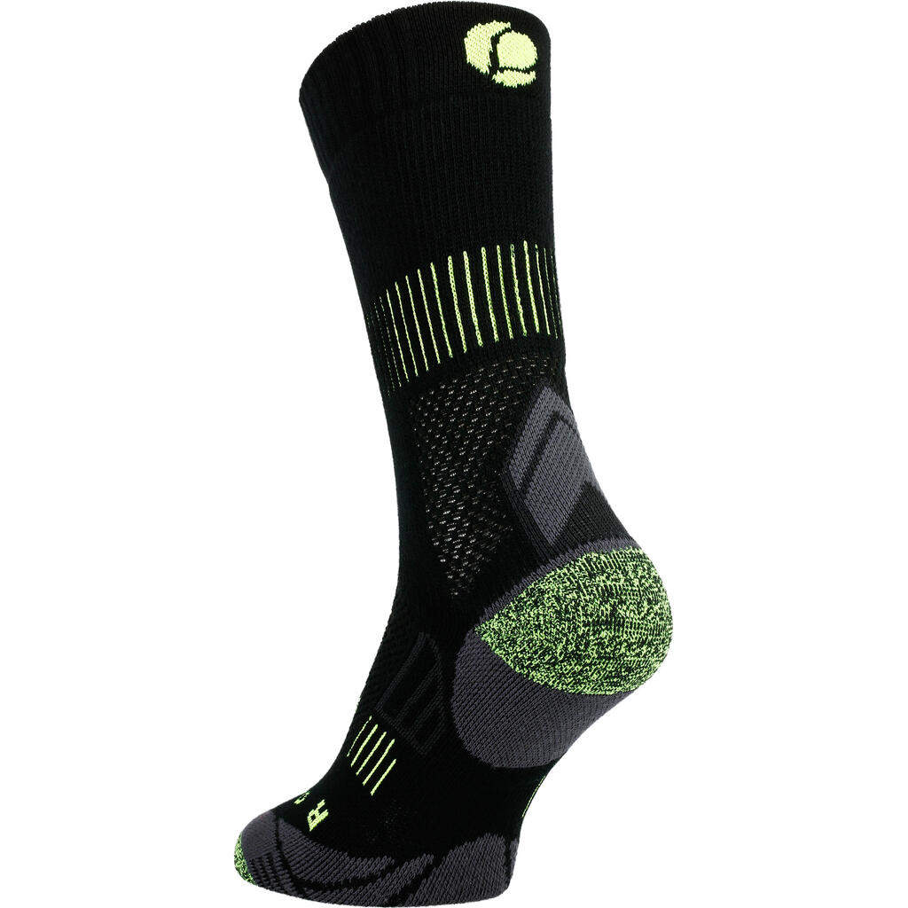 Tennissocken High 3er-Pack Baumwolle - RS 900 Gael Monfils schwarz