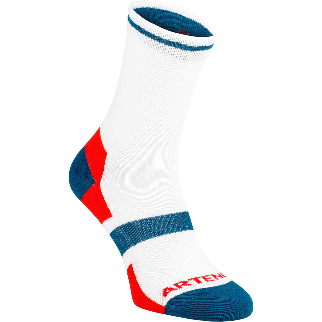 Tennissocken High 3er-Pack - RS 160 marineblau/braun/grün mit Logo