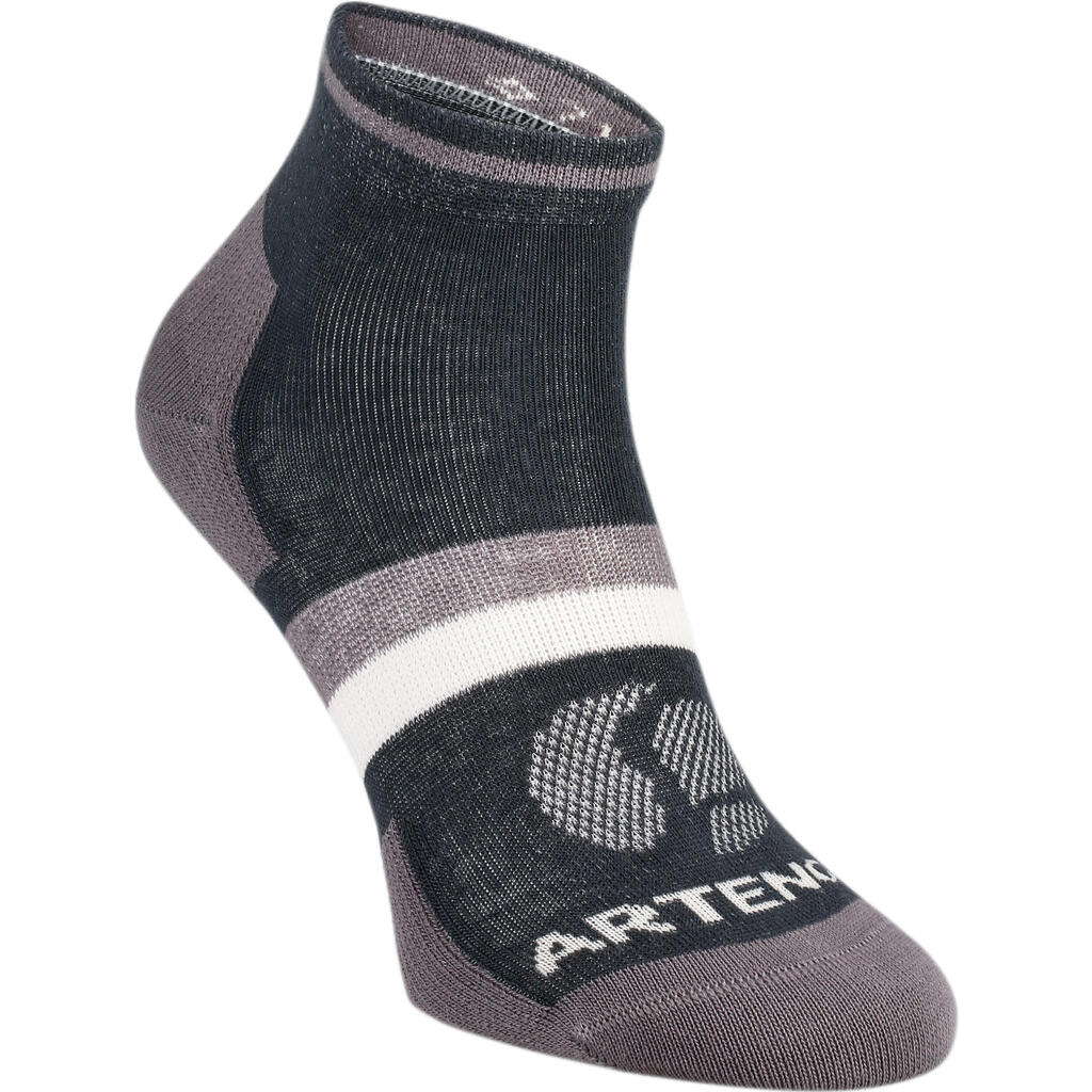 Tennissocken 3er-Pack - RS 160 weiss mit Motiven