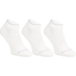 3雙入中高筒網球運動襪RS 160-白色
