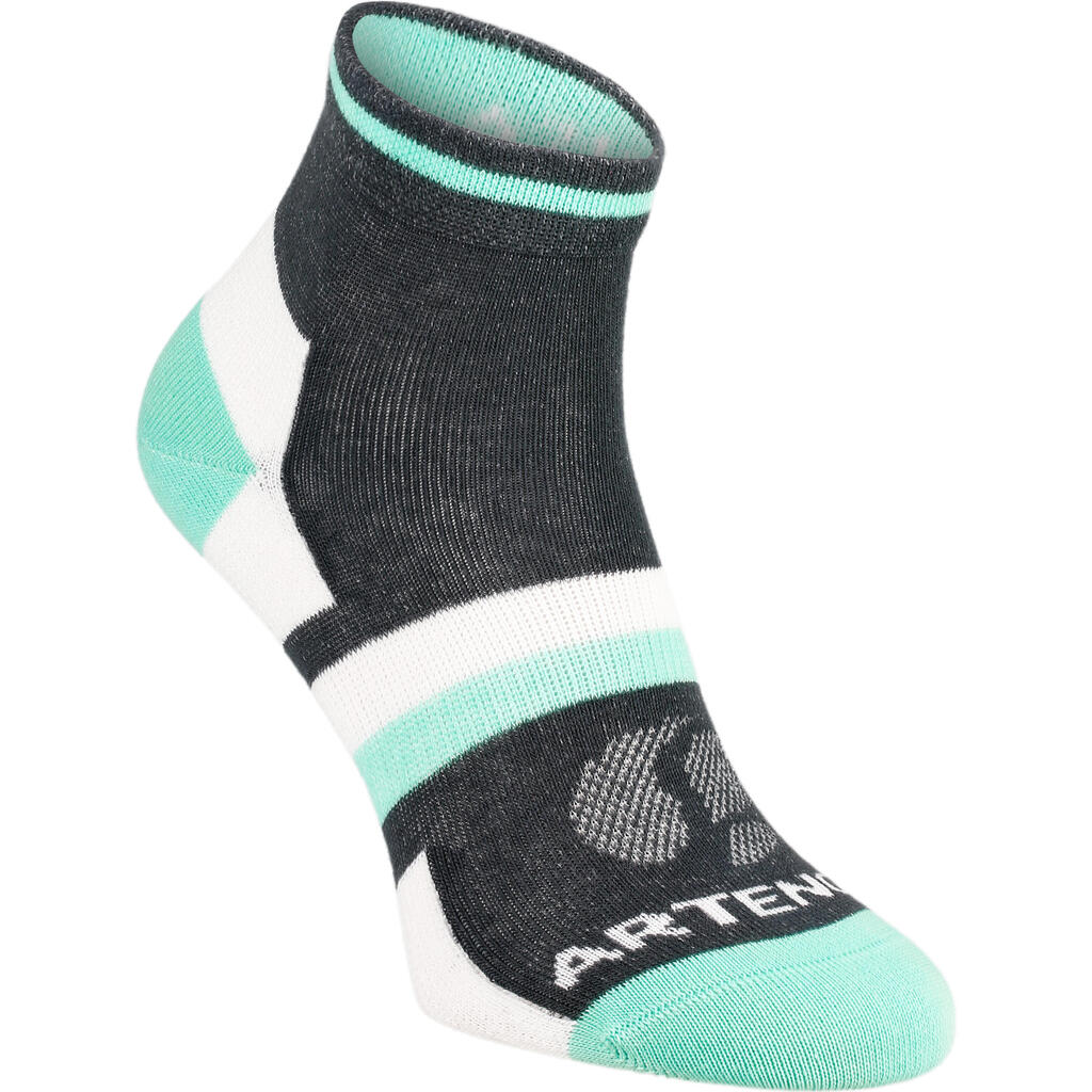 Tennissocken 3er-Pack - RS 160 weiss mit Motiven