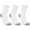 Kids' High Tennis Socks RS 160 Tri-Pack - White
