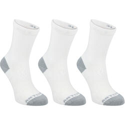 CHAUSSETTES TENNIS ENFANT HAUTES RS 160 MARINE LOT DE 3