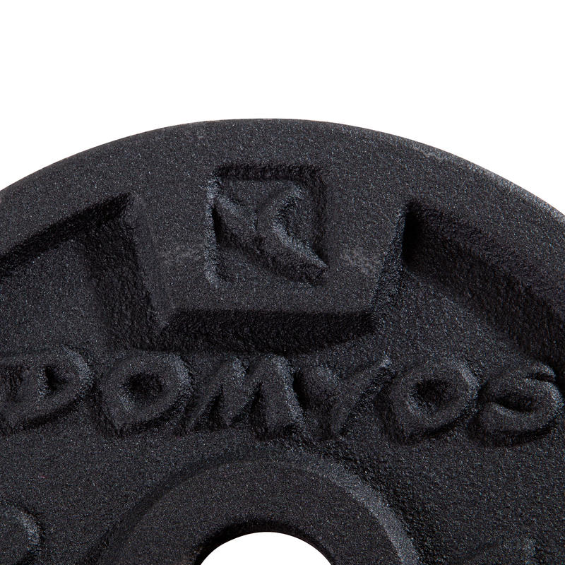 Set Gantere și Bare Bodybuilding 93 Kg Domyos Decathlon Ro