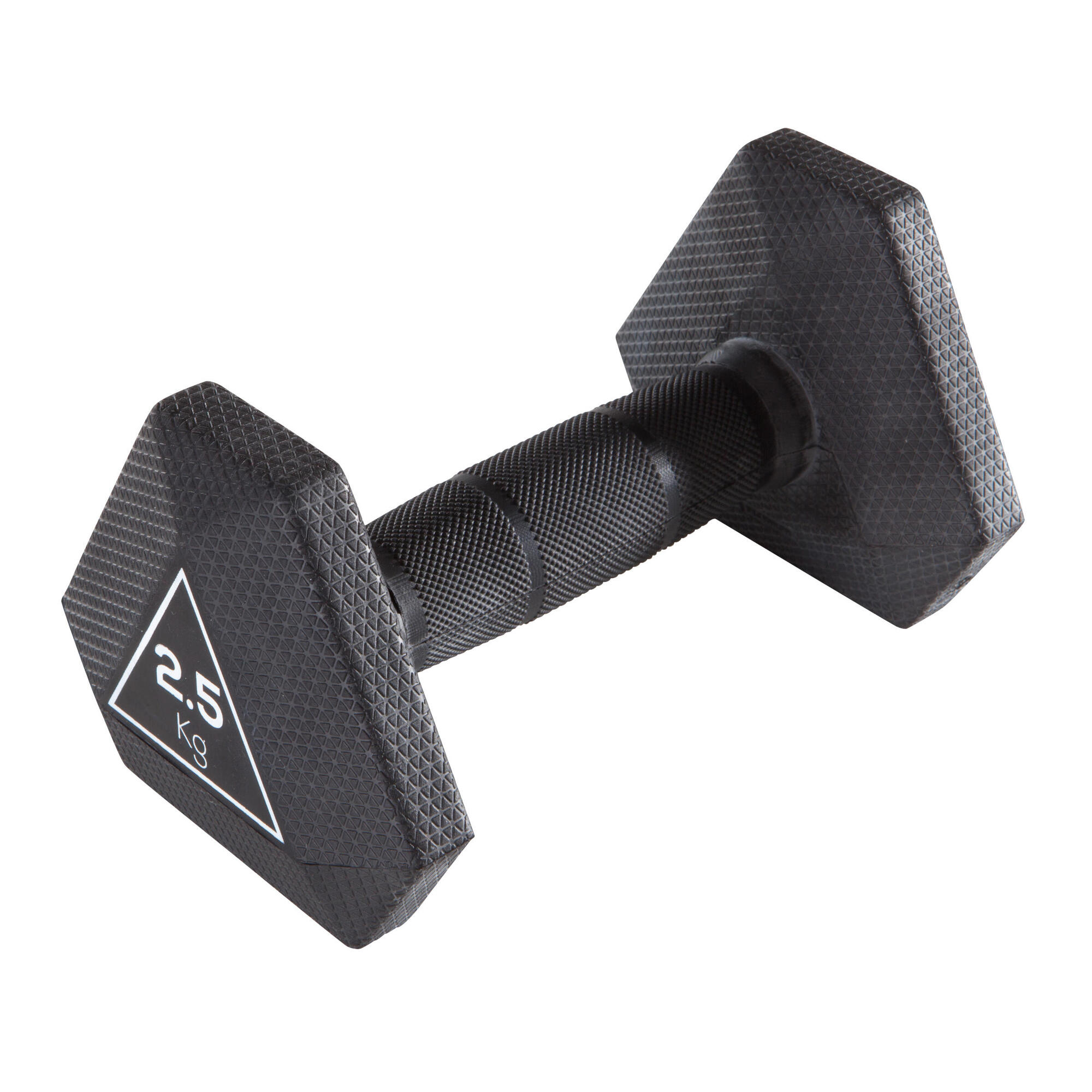 haltere-hex-dumbbell-2-5-kg-domyos-by-decathlon