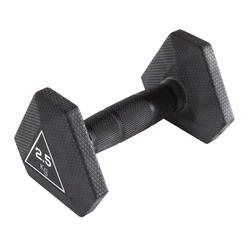HALTERE HEX DUMBBELL 2,5 KG