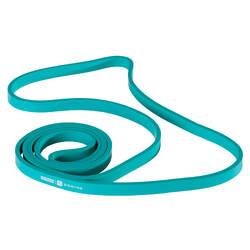 Robust and compact weight training resistance band, 15 kg