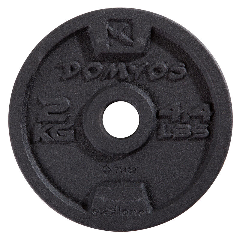 domyos 10kg dumbbells