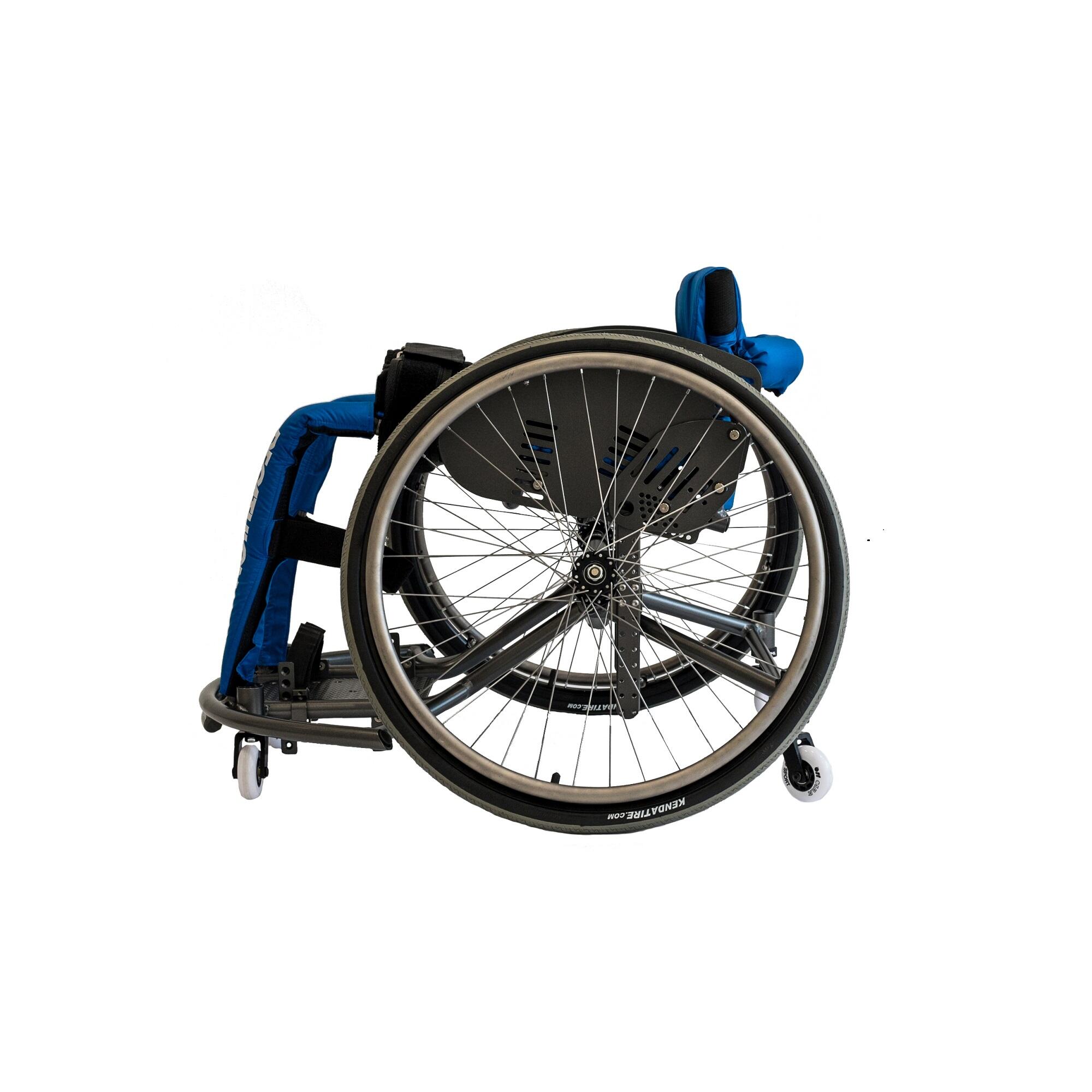CARROZZINA BASKET REGOLABILE BW500 RUOTE 25" 3/5