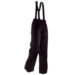 CHILDREN'S SKI TROUSERS PNF 500 - BLACK