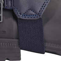 Kids' Horse Riding Mesh Half Chaps 100 - Navy