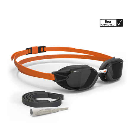 B-Fast Swimming Goggles - Black Orange