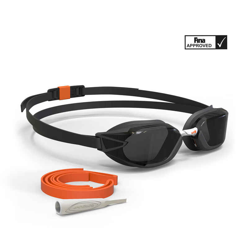 B-Fast Swimming Goggles - Black Orange