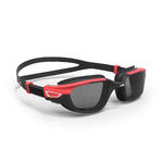 SPIRIT swimming goggles size L - black red